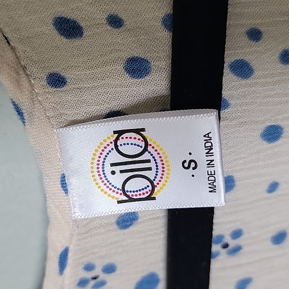 Bila Summer Gauze Breezy white small boho sleevless top - Picture 2 of 8